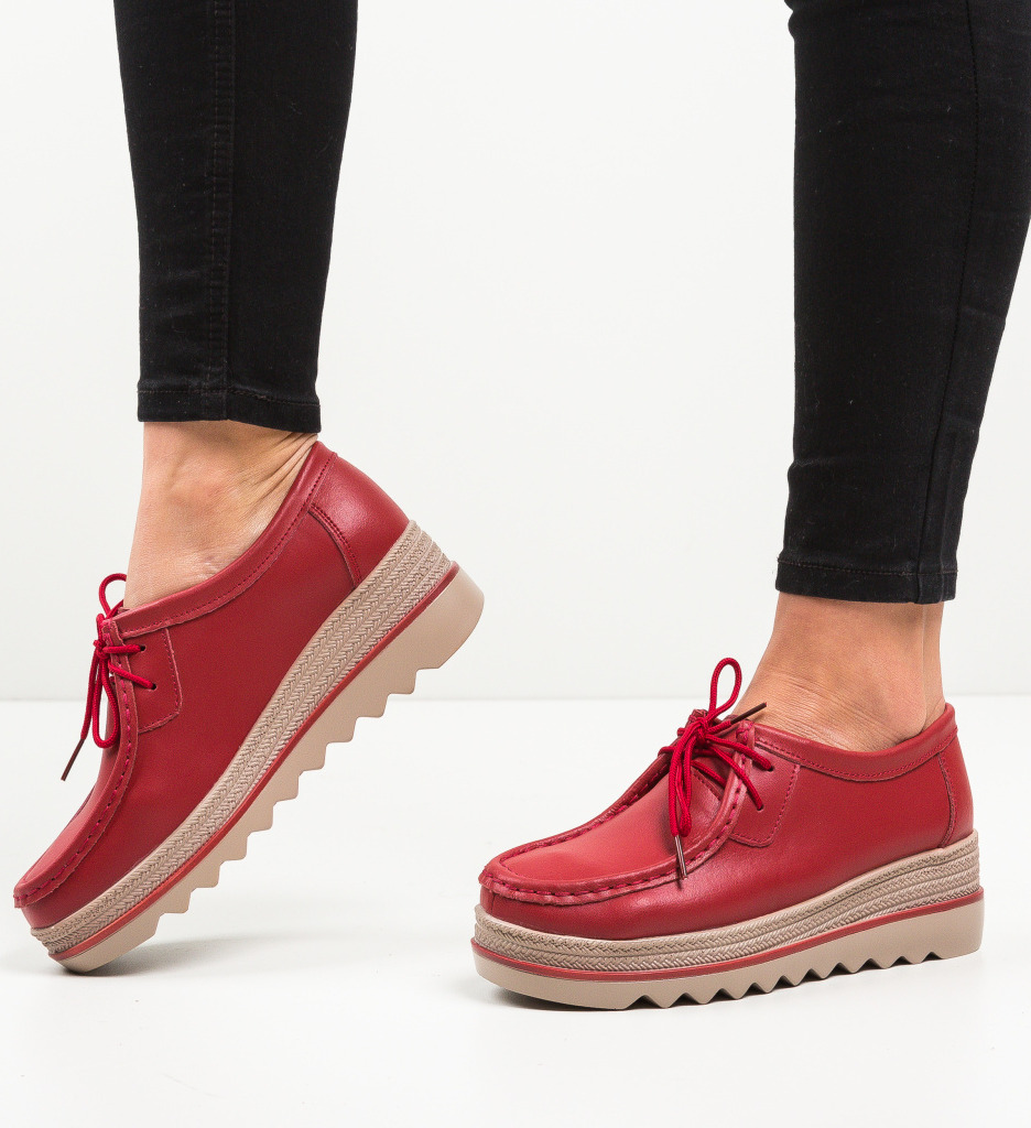 Pantofi Casual Sag Rosii