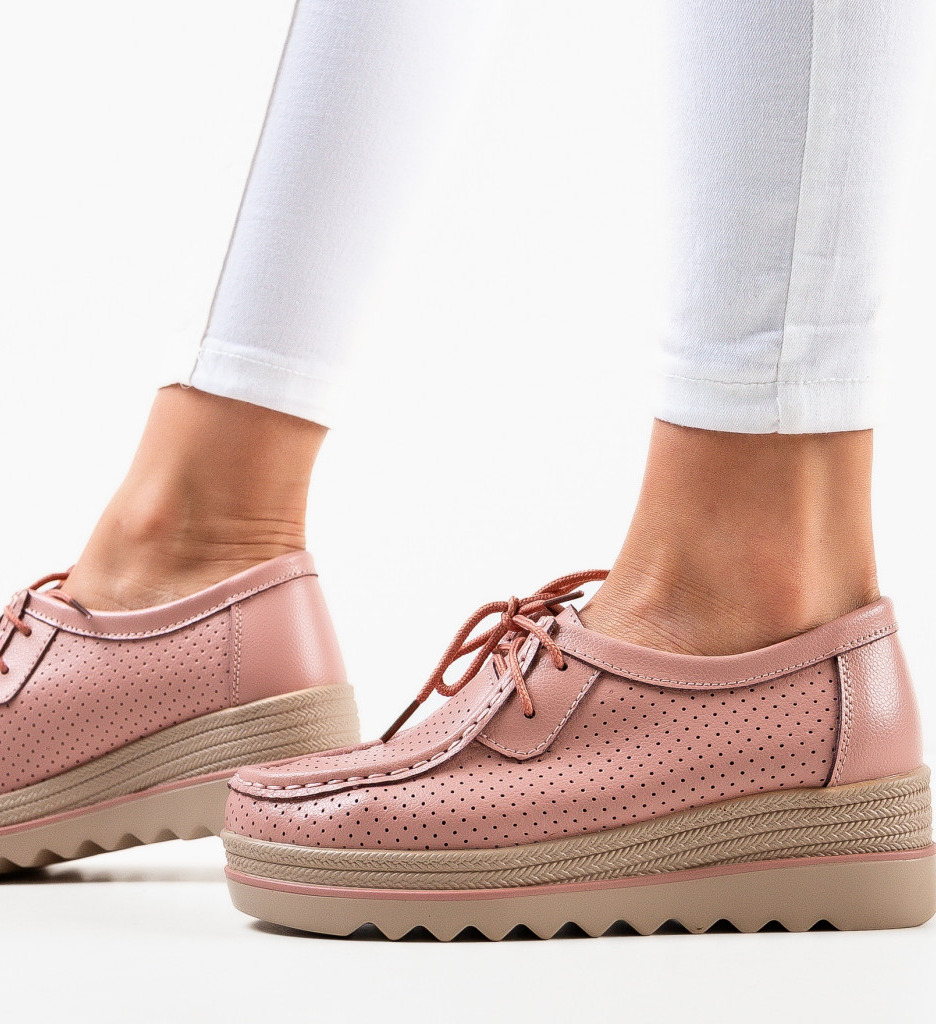 Pantofi Casual dama Torinoz Roz