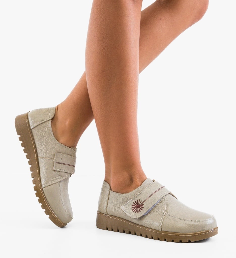 Pantofi Casual Marye Bej