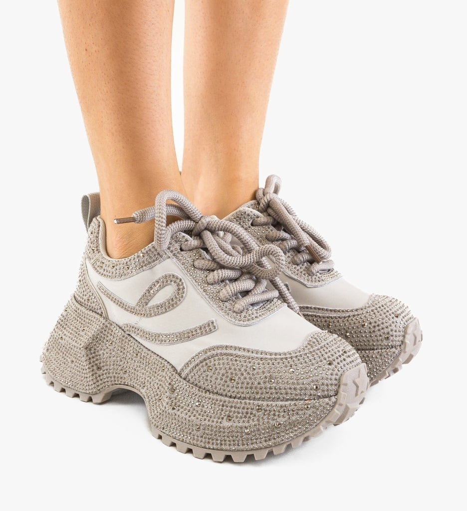 Sneakers dama Teea Gri