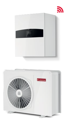 Pompa de caldura aer-apa Inverter Monobloc Ariston Nimbus PLUS 120 M-T NET R32, 12 kW, Incalzire si Racire Clasa A+++, Unitate externa cu schimbator Inox, compresor dublu rotativ, TRIFAZAT