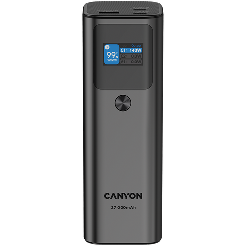Acumulator extern CANYON CNE-CPB2010DG, 27000 mAh, 140 W PD,  (Gri)
