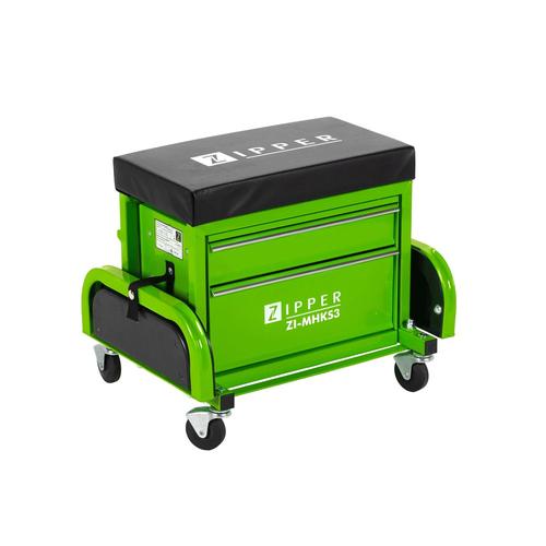 Scaun mobil cu depozitare Zipper ZI-MHKS3, Greutate maxima scaun 150 kg, 2 Sertare, 665 x 420 x 404 mm