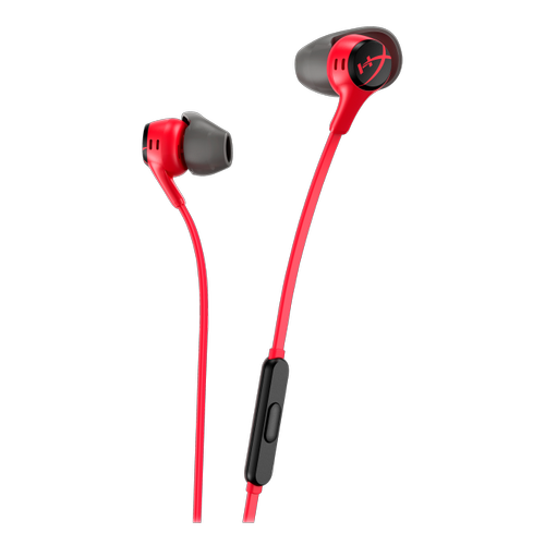 Casti Gaming In-Ear HyperX Cloud Earbuds II, Microfon, Multiplatforma (Rosu)
