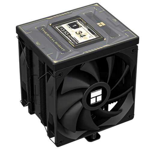 Cooler CPU Thermalright Burst Assassin 120 Vision Black, 2x120mm, 1500 RPM, 66.17/58 CFM, S-FDB (Negru)