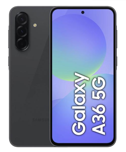 Telefon Mobil Samsung Galaxy A36, Procesor Qualcomm SM6475-AB Snapdragon 6 Gen 3 Octa-Core, Super AMOLED 6.7inch, 6GB RAM, 128GB Flash, Camera Tripla 50+8+5MP, Wi-Fi, 5G, Dual Sim, Android (Negru)