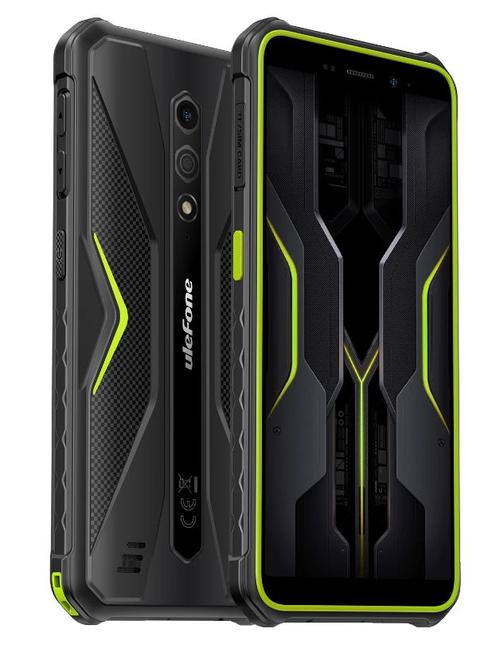 Telefon Mobil Ulefone Armor X12 Pro, Procesor Mediatek Helio G36 Octa-Core, IPS LCD 5.45, 4GB RAM, 64GB Flash, Camera 13 MP, Wi-Fi, 4G, Dual SIM, Android (Negru/Verde)