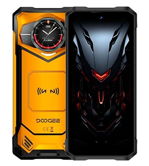 Telefon Mobil Doogee S200X VIP, Procesor Octa-Core MediaTek Dimensity 7050, IPS LCD touchscreen 6.72inch, 12GB RAM, 512GB Flash, Camera Tripla 100+20+2MP, Wi-Fi, 5G, Dual Sim, Android (Auriu)