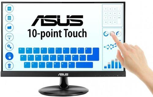 Monitor IPS LED ASUS 21.5inch VT229H, Full HD (1920 x 1080), HDMI, Boxe, Touchscreen (Negru)