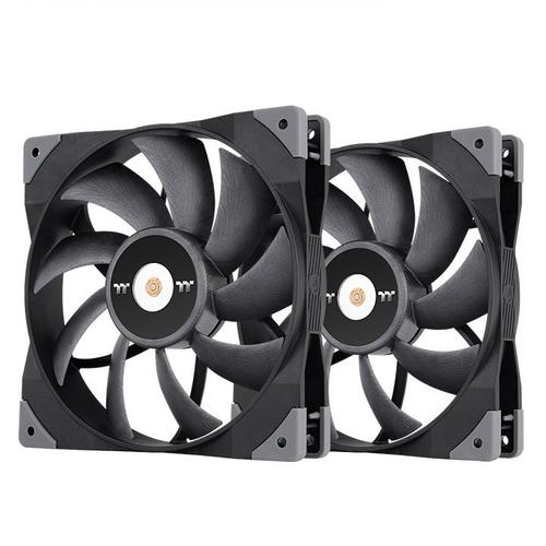 Ventilatoare Thermaltake ToughFan, 500 - 2000 RPM, 2 buc (Negru)