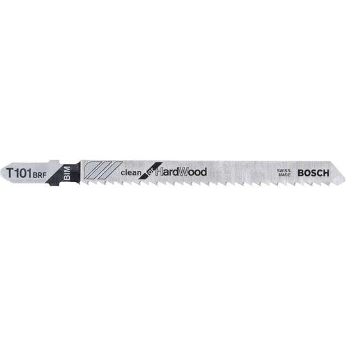 Panza fierastrau vertical T 101 BRF, 74/2.5mm pentru lemn, 5 bucati, Bosch