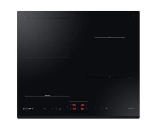 Plita incorporabila Samsung NZ64B5045GK, Inductie, 4 zone de gatire, Flex Zone, SmartThings Cooking, Auto Conectivity, 60 cm (Negru)