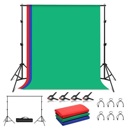 Set din Stativ, fundal si accesorii pentru studio foto PKT5204 Puluz, 200x200cm