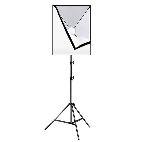 Trepied cu iluminare Puluz Softbox PU5070EU, 30W, 5700K, 50x70cm (Negru)