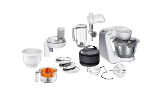 Robot de bucatarie Bosch MUM58258, 1000W, 7 viteze + Pulse, 3.9 L (Argintiu)