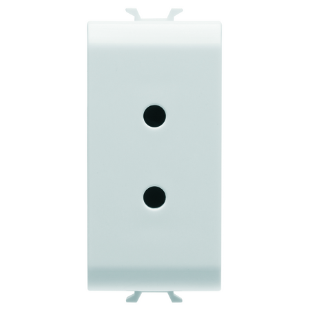PRIZA SELV - 2P 6A 24V - 1 MODUL - ALB SATINAT - CHORUSMART