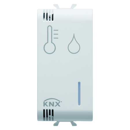 SENZOR DE UMIDITATE/TEMPERATURA - KNX - 1 MODUL - ALB SATINAT - CHORUSMART