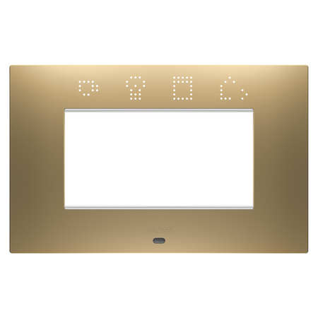 PLACA INTELIGENTA EGO - IN TEHNOPOLIMER VOPSIT - 4 MODULE - AUR - CHORUSMART