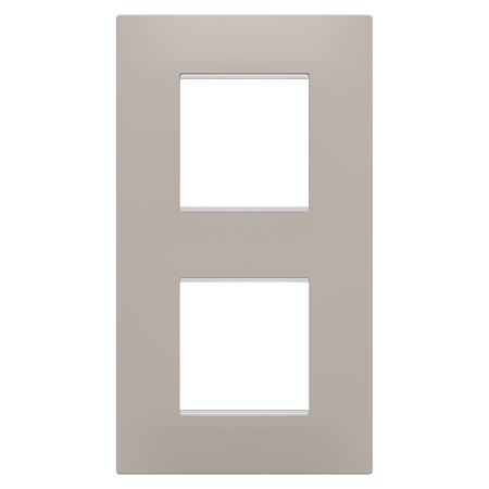 PLACA INTERNATIONALA EGO - ÎN TEHNOPOLIMER - 2+2 MODULE VERTICALE - NISIP ÎNCHIS - CHORUSMART
