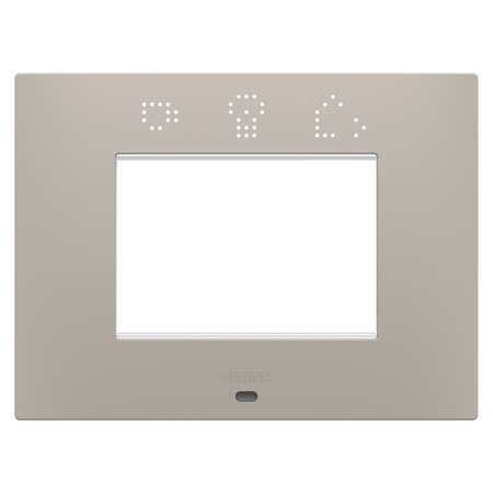 PLACA INTELIGENTA EGO - IN TEHNOPOLIMER VOPSIT - 3 MODULE - NISIP ÎNCHIS - CHORUSMART