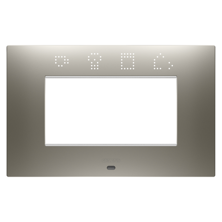 PLACA INTELIGENTA EGO - IN TEHNOPOLIMER VOPSIT - 4 MODULE - OTEL - CHORUSMART