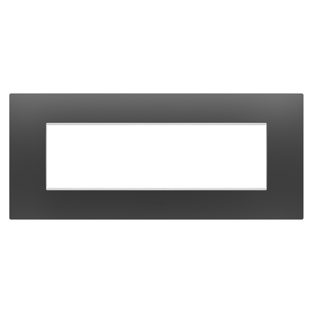 PLACA EGO - IN TECHNOPOLYMER - 7 MODULE - SATIN BLACK - CHORUSMART