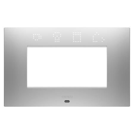 PLACA EGO SMART - IN TEHNOPOLIMER VOPSIT - 4 MODULE - GRI MAGNETIC - CHORUSMART