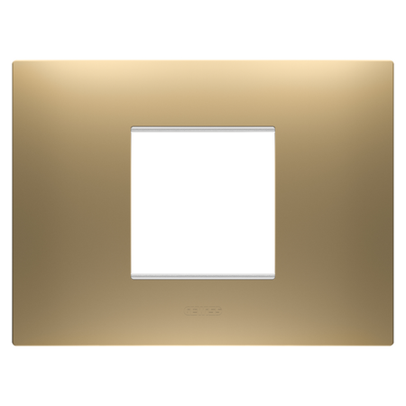 PLACA EGO - IN TEHNOPOLIMER VOPSIT - 2 MODULE - AUR - CHORUSMART