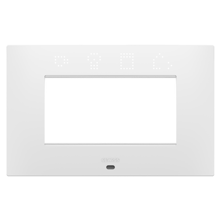PLACA INTELIGENTA EGO - IN TEHNOPOLIMER VOPSIT - 4 MODULE - ALB SATINAT - CHORUSMART