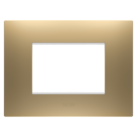 PLACA EGO - IN TEHNOPOLIMER VOPSIT - 3 MODULE - AUR - CHORUSMART