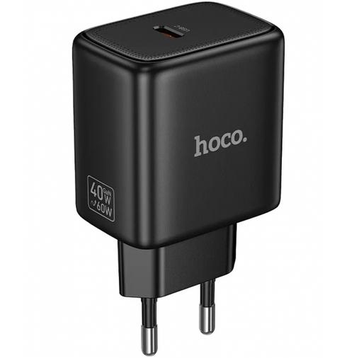 Incarcator Retea HOCO N83, 40W, 3A, 1 x USB-C (Negru)