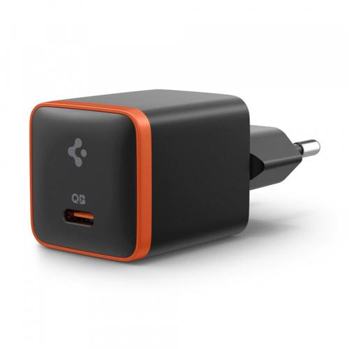 Incarcator Retea Spigen EE301EU Essential, 30W, 3A, 1 x USB-C, ACH08448 (Negru)