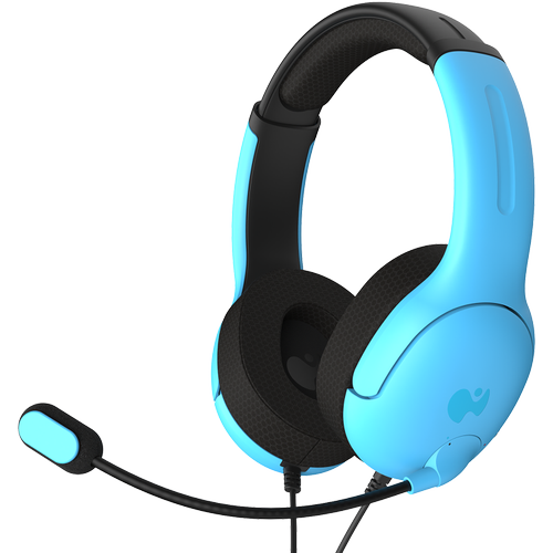Casti Gaming cu fir PDP Airlite Stereo, Oficial licentiate Sony PlayStation, Compatibil PS5/PS4/PS3/PC (Albastru)
