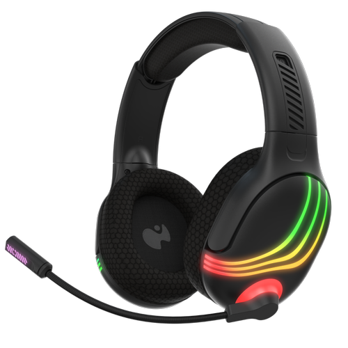 Casti Gaming Wireless PDP Afterglow Wave, Pentru Xbox Series X|S, Xbox One, Windows 10/11 PC, Microfon (Negru)