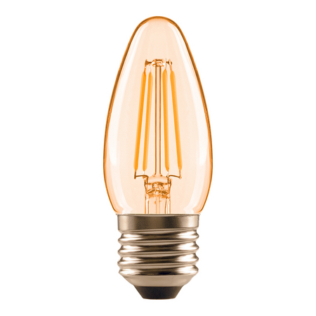 Bec LED Ledvance (Osram)  LED Classic B 20 Filament 2,5 W 2400 K Gold E27, 200 lm, 300°, auriu