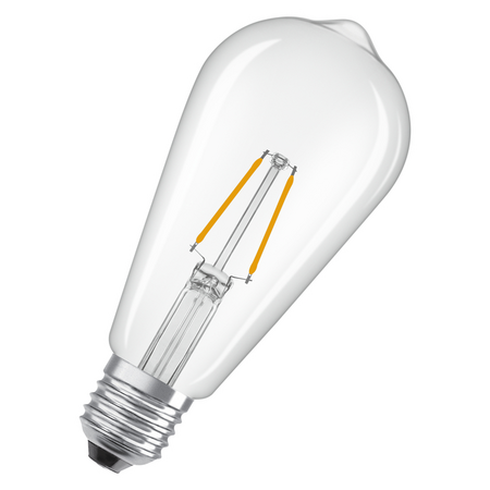 Bec LED Ledvance (Osram)  LED Edison 40 Filament 3,4 W 2700 K Clear E27, 470 lm, 300°, transparent