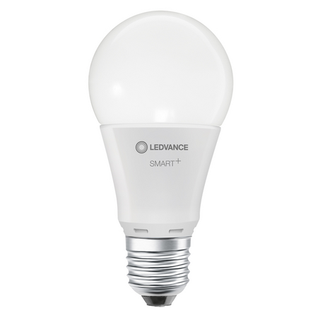 Bec LED LEDVANCE SMART WIFI A100 14 W 230V DIM FR E27 SINGLE PACK, 1521 lm, 2700 K, 220°, dimabil