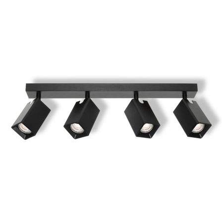 Bec LED Ledvance (Osram)  LED SPOT ANGULAR BLACK 4XGU10, 6 W, negru