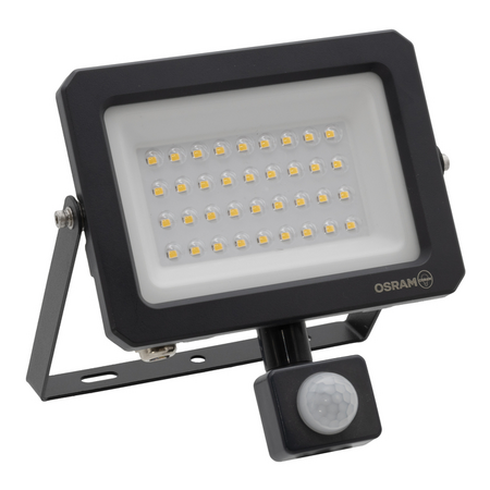 Lentilă LEDVANCE Floodlight Lens Sensor 30 W 840 Dark Grey, IP65, gri închis