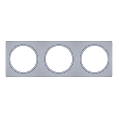 Ramă LEDVANCE SPOT FRAME 100X300 3X D68 SI, argintiu