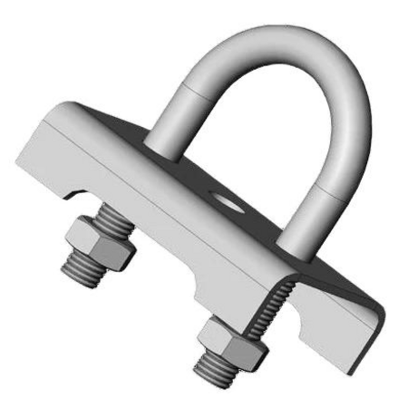 Ansamblu de prindere pe stalp AU 750 pentru retele electrice aeriene LEA JT