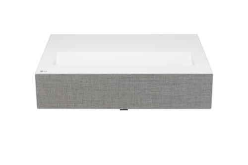Videoproiector LG CineBeam HU715QW, 4K UHD (3840x2160), DLP, 2500 ANSI lumeni, Ethernet LAN, Miracast, 3x HDMI, Dolby Atmos, Difuzoare 40 W, Ultra short throw (Alb)