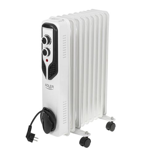 Radiator electric Adler AD7816, 2000 W, 9 elementi (Alb)