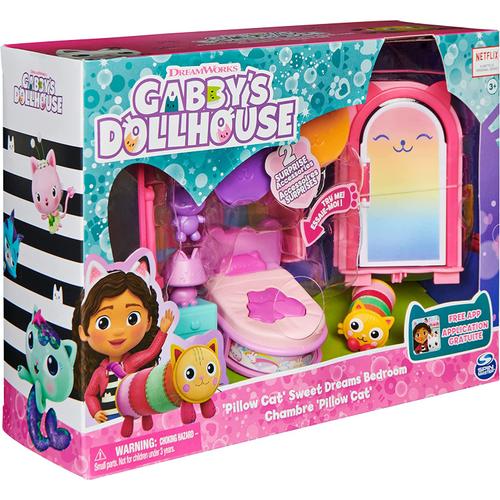 Set de joaca Gabby's Dollhouse - Dormitorul viselor frumoase al lui Pillow Cat