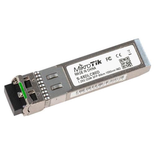 Modul optic SFP Mikrotik S-55DLC80D, 238132, 80km, 55dB