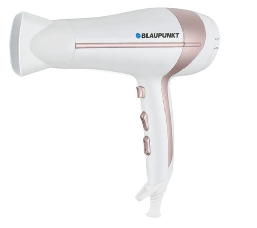 Uscator de par Blaupunkt HDD501RO, 2000 w, 2 trepte de viteza, 3 trepte de temperatura, ionizare, Alb / Roz