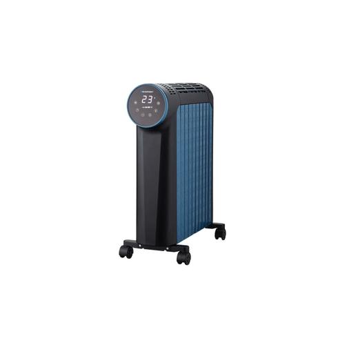 Radiator cu ulei ulei 10 elementi 2500W Blaupunkt HOR811, control digital, temperatura si putere reglabile, telecomanda (Albastru)