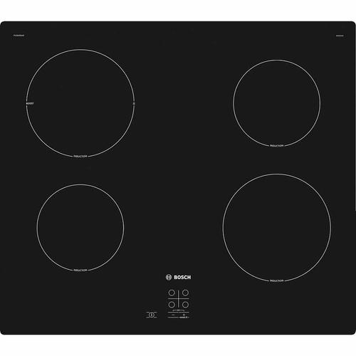 Plita incorporabila BOSCH PUG61RAA5E, Vitroceramica, 4 zone de gatire, 9 trepte putere, 60cm (Negru)