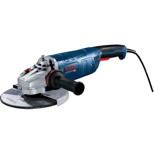 Polizor unghiular Bosch Professional 06018C2101, 2400 W, 8500 RPM, 180 mm diametru disc, M14 arbore, capac protectie, cheie pentru splinturi, cutie carton, flansa de prindere, maner suplimentar, piulita de strangere