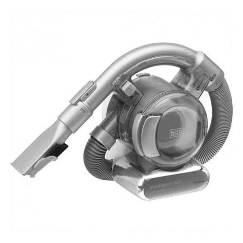 Aspirator de mana Black+Decker 18V Lithium Flexi PD1820L, Autonomie 18 minute (Argintiu)